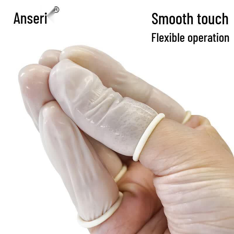 Ansai Rui Disposable Latex Finger Cots, 1000 Count