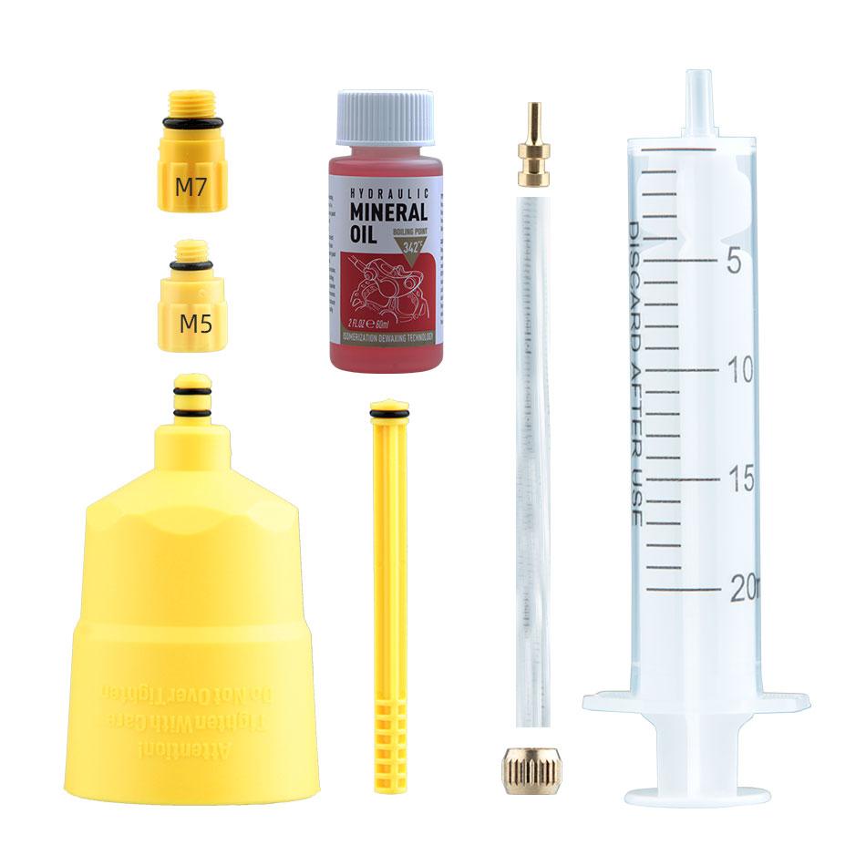 

60ml 1/2pcs Bicycle Brake Oil Bleed Kit Repair Tools 8/11set Hydraulic Disc Brakes Multi-Spec ZOOM/Shima Mineral Fluid Injector A607