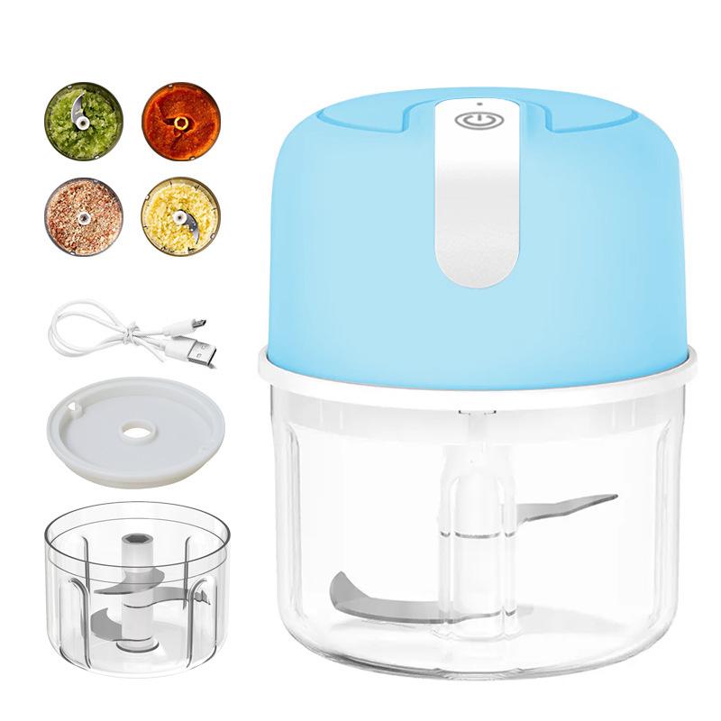 Electric Garlic Masher and Mincer for Home Use: Compact Mincing and Chopping Tool