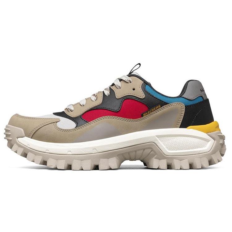 Skechers Trekson Low-Top Brown/Red/Blue Men s 210261-MLT EU 41