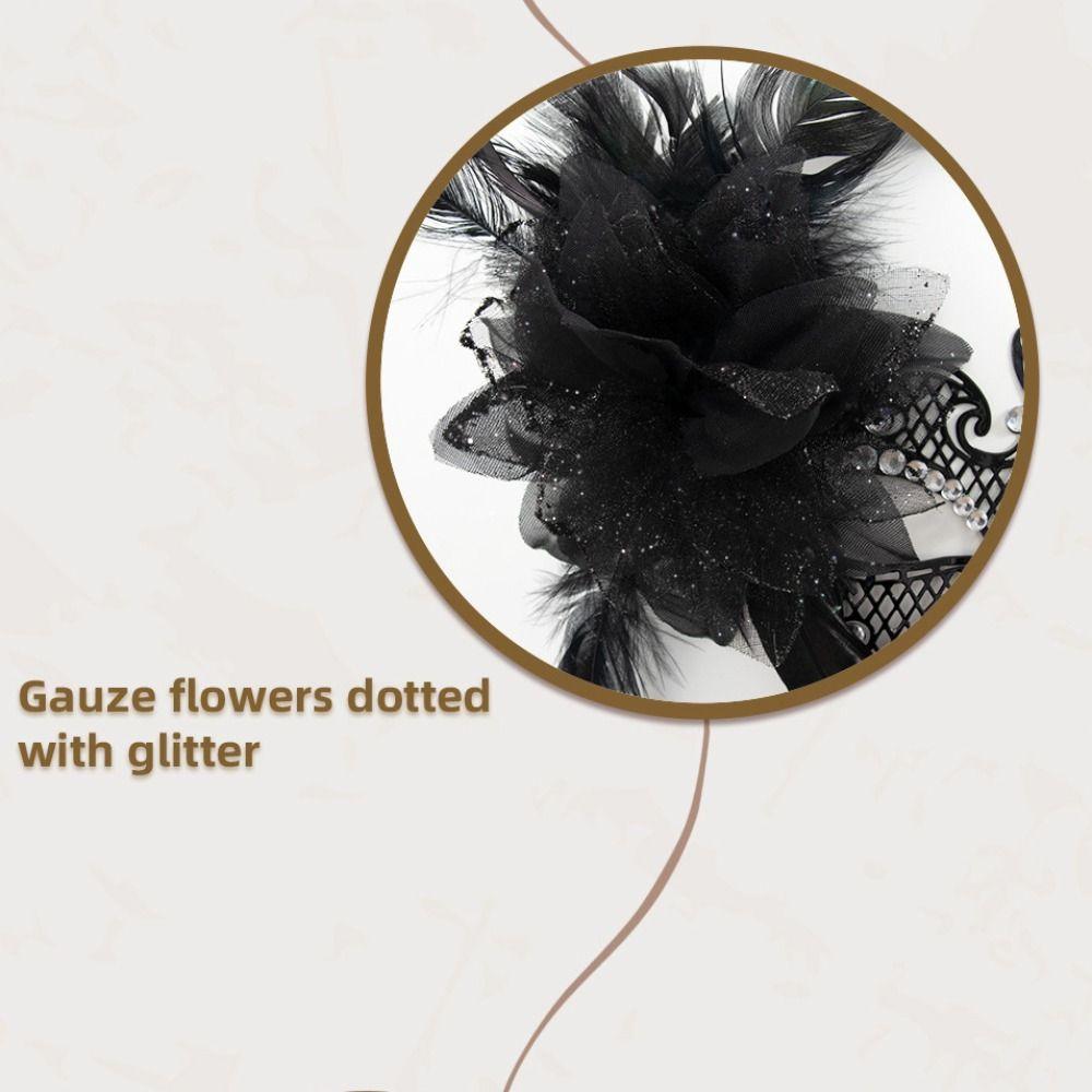 Fashion Halloween Masquerade Mask Lightweight Spider Princess Masque  for Women Girls