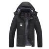 Winter Plus Velvet Thickened Couple Cotton Coat Windproof Waterproof Plus Fat Plus Size Warm Cold-proof Jacket