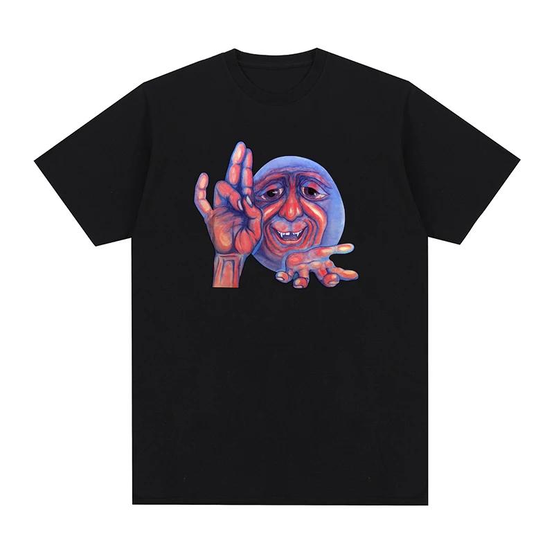 King Crimson Tshirt The Court of The Crimson King Cotton Unisex T Shirt New TEE TSHIRT Womens Tops L