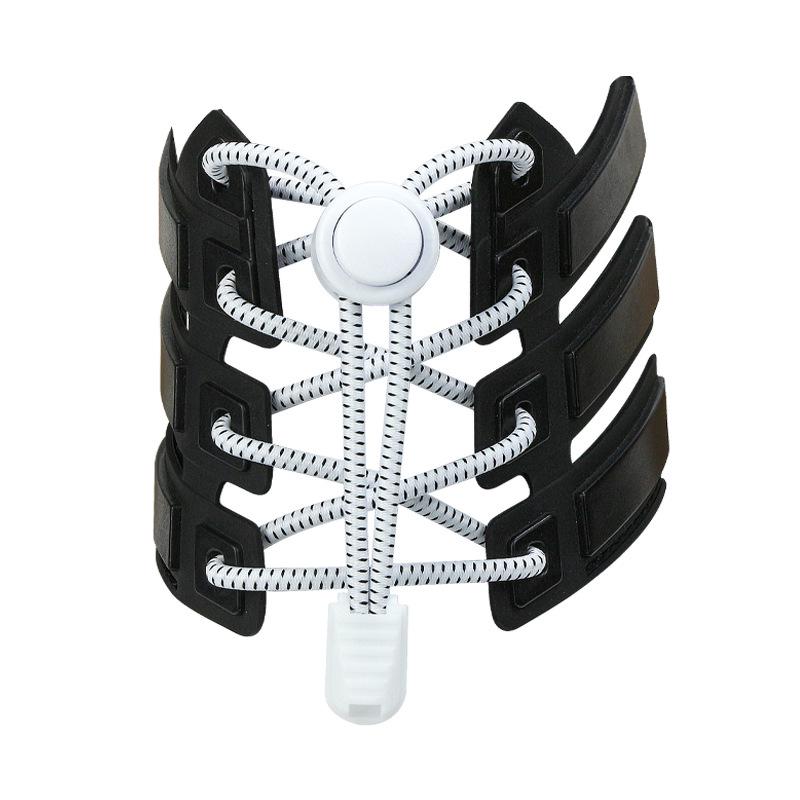 No-Tie Elastic Shoelace Buckle for Adults & Kids - Sport & Mountaineering Pair