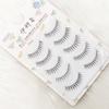 Korean Style Cluster False Eyelashes Natural Lengthening Effect For Eye Makeup