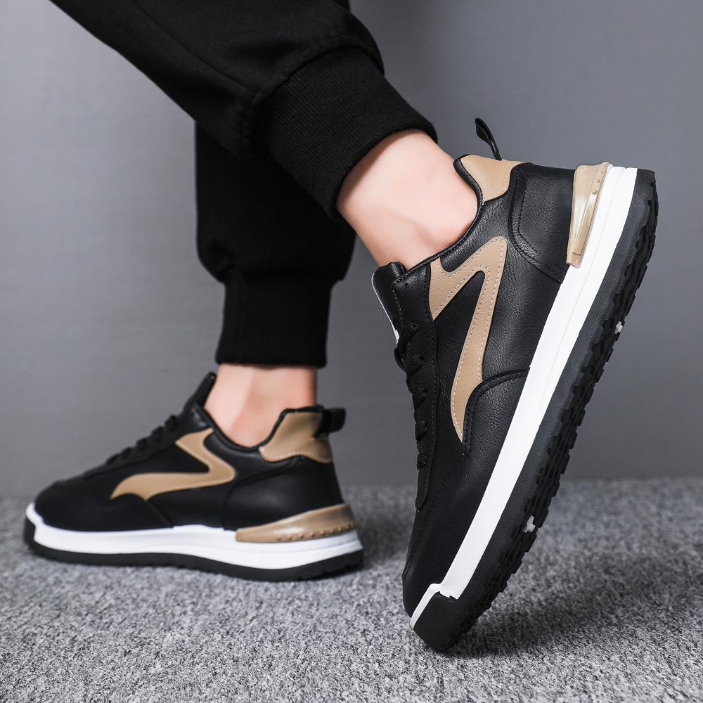 New Men's Sneakers Trendy Platform Casual Shoes Outdoor Running Board Shoes Plus Size Lace Up Comfortable Men's Shoes