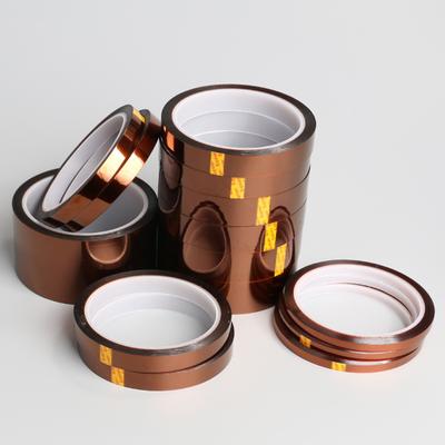 Hochtemperatur-Kapton-Klebeband (Polyimidfolie) zum Abdecken, für 3D-Druck, Elektroarbeiten und Löten, 33 m