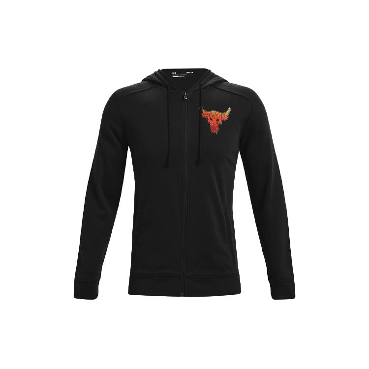 Under Armour Project Rock bull-graphic zip hoodie 1361749-001