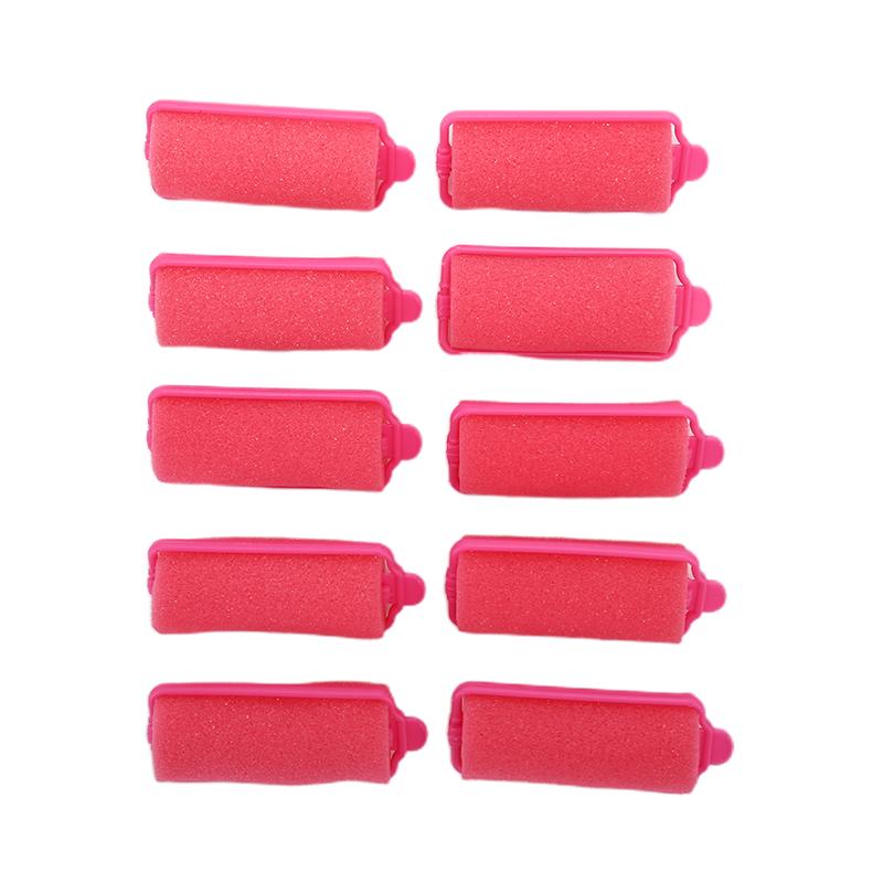 

1 комплект волшебных валиков из пены, губка для ухода за волосами, винтажные мягкие бигуди для укладки 2.5cm 10pcs