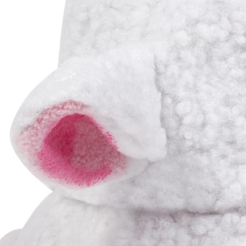 Urocza pluszowa czapka rybacka z owczymi uszami dla kobiet i dziewcząt, cosplay, czapka z wełny jagnięcej, jesienno-zimowa, ocieplacz na głowę, czapka typu bucket, dekoracja