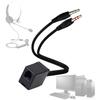Female RJ9 Headset to Male 3.5mm Mobile Phone Adapter Converter Cable for Call Center,Business Conference 35cm Long