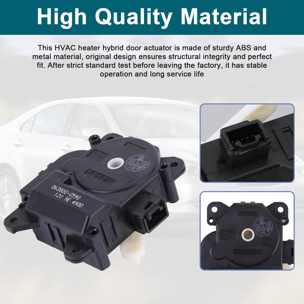 Left Side Wind Door Actuator for 2001-2006 Lexus ES330 ES300, 87106-41051, Climate Control Servo Motor Replacement