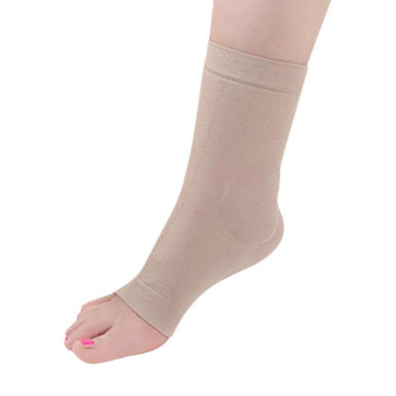 

2 шт./пара, анти-усталость, рукава для ног, эластичный гель, рукав для ног, браслет, защитное снаряжение, спортивные компрессионные носки с фиксатором лодыжки Double-sided long style