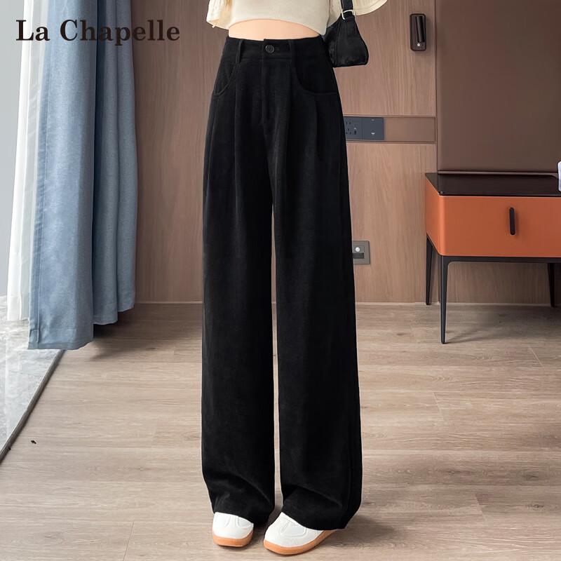 

La Chapelle Women s Straight-Leg Wide-Leg Suit Pants 2XL