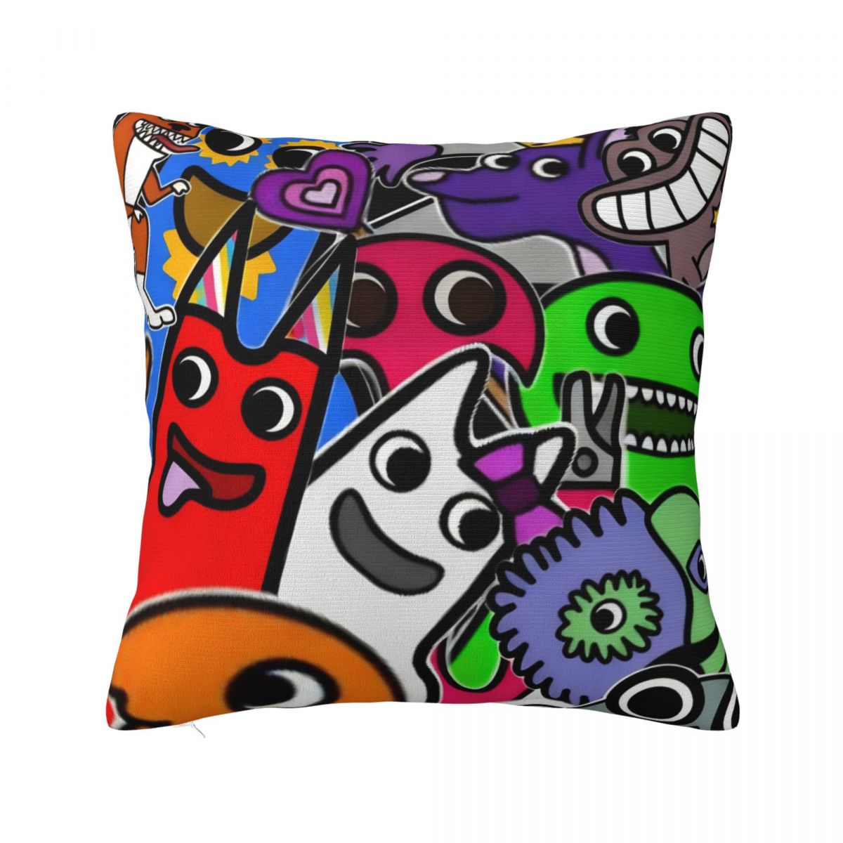 

Garten Of Banban Pillow Covers Living Room Horror Game Cushion Cover Cute Home Decoration Pillowcase 40*40 30cm x 30cm