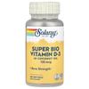 Solaray Super Bio Vitamin D-3 5000IU Softgels 120 Counts