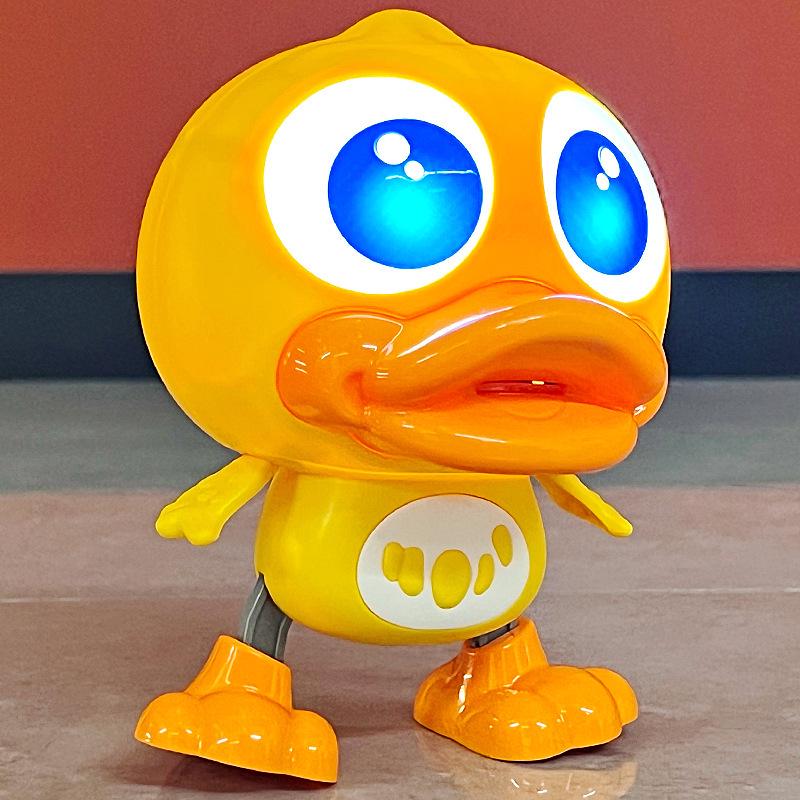 

Transforming Little Yellow Duck: Singing, Dancing, and Light-Up Baby Toy for Crawling and Head Lifting Training