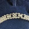 Used SWAROVSKI Swarovski Diamante Necklace Choker Braid