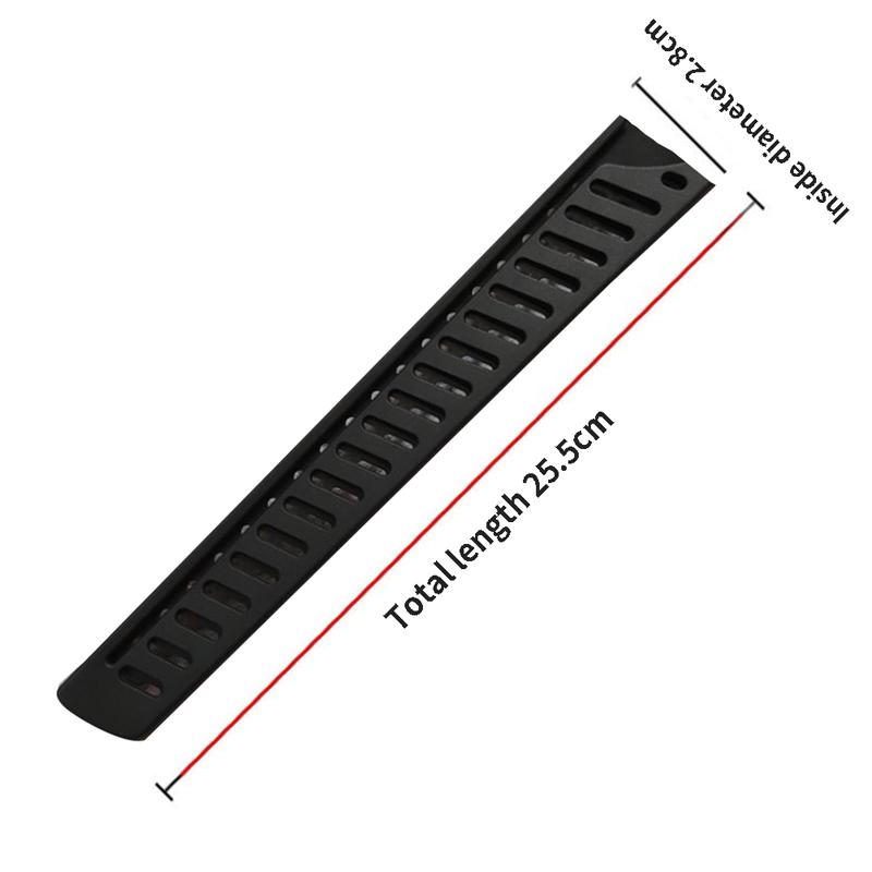 Черная пластиковая защитная крышка лезвия кухонного ножа на крышку ножа 3,5-10 дюймов 10in