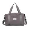 Expandable Shoulder Bag Gray