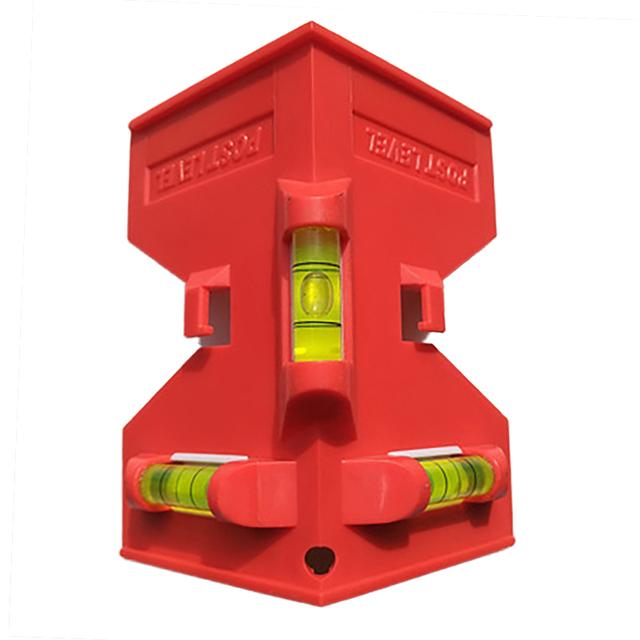 Foldable Cylinder Magnetic Level High-Precision Pipeline Mini Spirit Bubble Level for Pipe Wooden Pillars installation