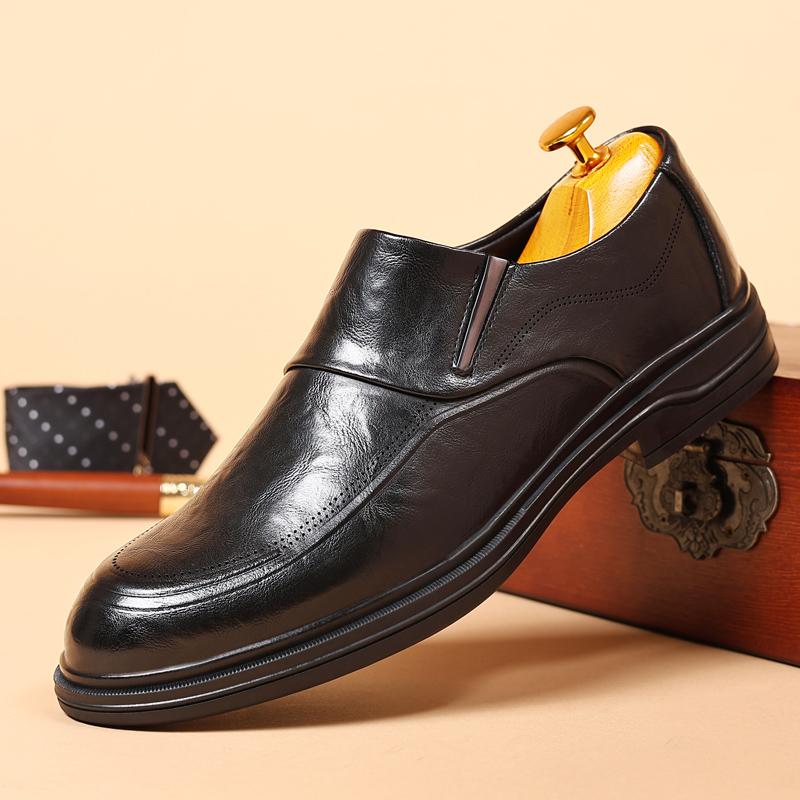 Ολοκαίνουργια Μόδα Άνοιξη Φθινόπωρο Ανδρικά Παπούτσια Ανδρικά Δερμάτινα Παπούτσια Όξφορντ Casual Slip On Επίσημα Επαγγελματικά Παπούτσια Γάμου