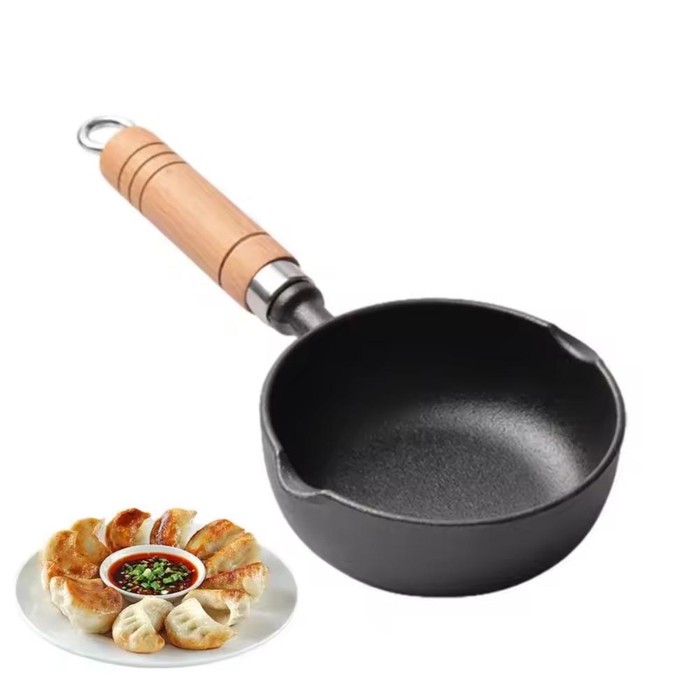 Nonstick Oil Pouring Pan Drip-Spouts Sauce Pan Butter Melting Pot Frying Egg Pan  Jam