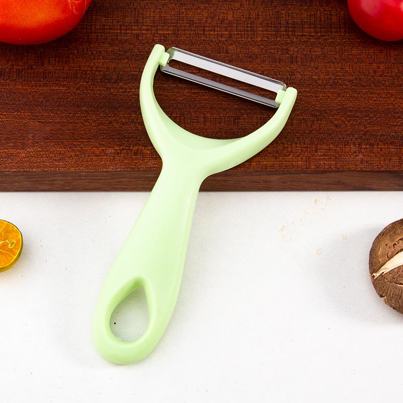 

Многофункциональная нержавеющая овощечистка для фруктов и овощей – Идеально подходит для дынь, картофеля и яблок