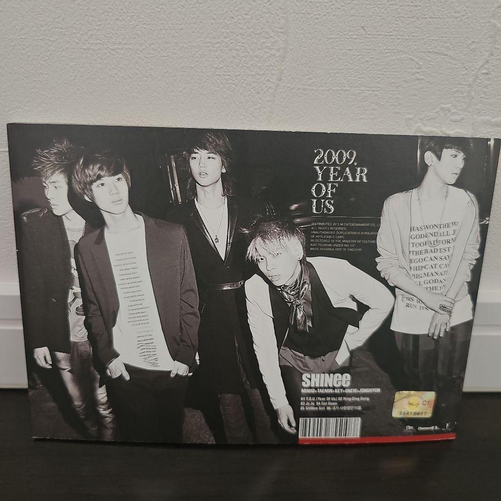 [USED] SHINee 2009 YEAR OF US Imported