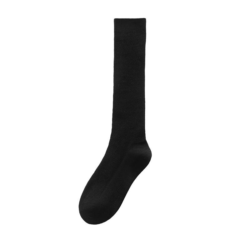 Slimming and Leg-beautifying Calf Socks for Women in Autumn and Winter, School Style, Versatile, Pressure Cotton Pile Long Stockings High