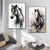 Horse Watercolor Canvas Oil Painting Prints Pictures Animal Horse Abstract Wall Art Posters Mural for Living Room Home Decor
