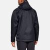 Under Armour Porter Training Running Hoodie With Warm Fleece Lining Men Jackets Black 1316018-001