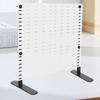 2Pcs Sturdy Pegboard Desk Mount for Office Table Top Display Stand Panel Support Bracket Organizing Rack for Gaming and