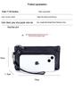 Women's Large Capacity Cowhide Clutch Wallet with Phone Storage