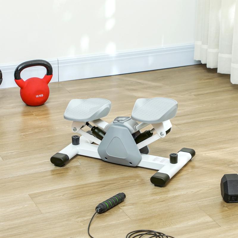 Mini-Stepper für den Heimgebrauch mit LCD-Anzeige, für Beintraining, Fitnessübung im Homeoffice