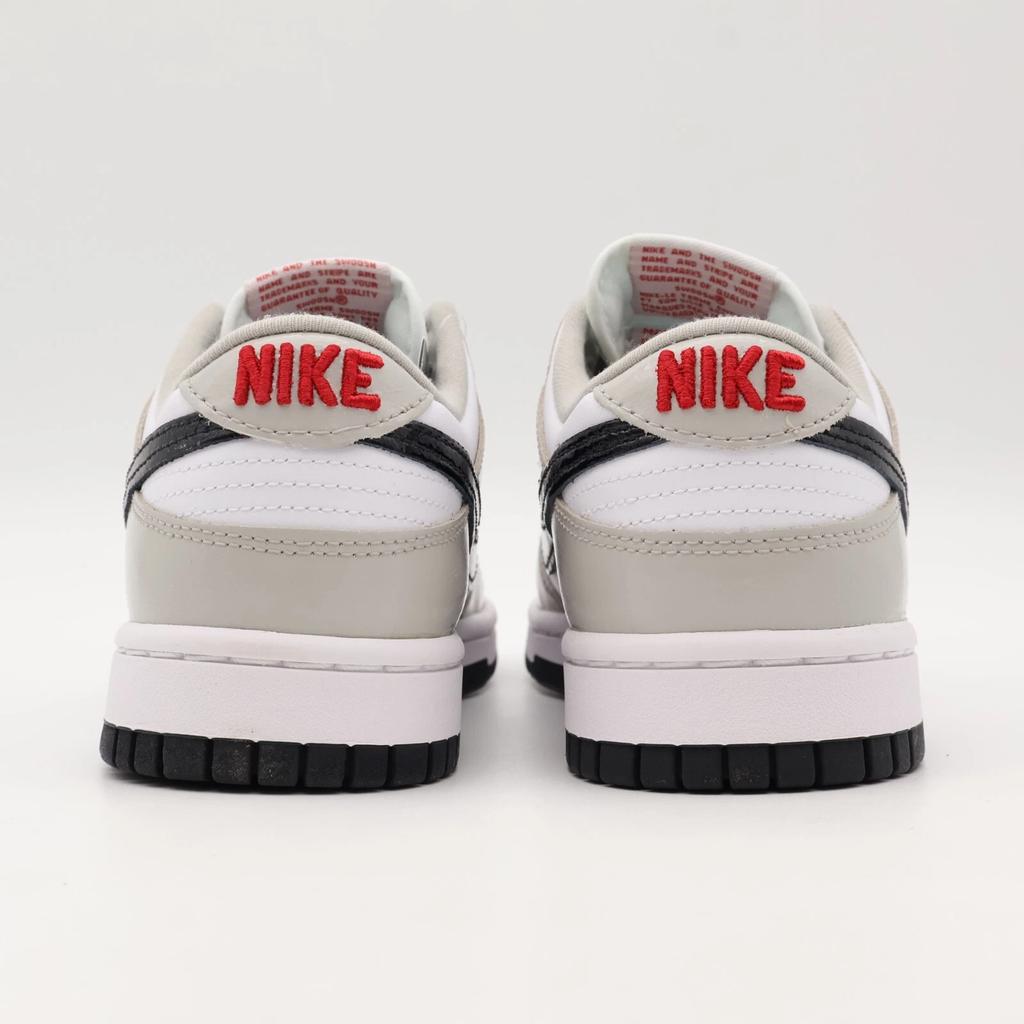 DQ7576-001 Nike WMNS Dunk Low ESS Light Iron Ore Black White Grey Steel Gray