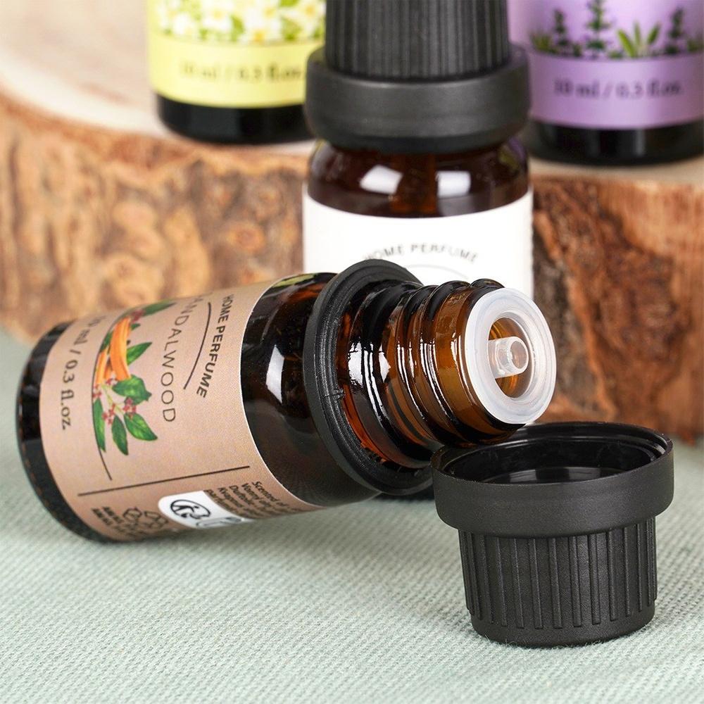 6x Olejki Zapachowe Eteryczne do Kominka Podgrzewacza Sauny Zestaw Olejków