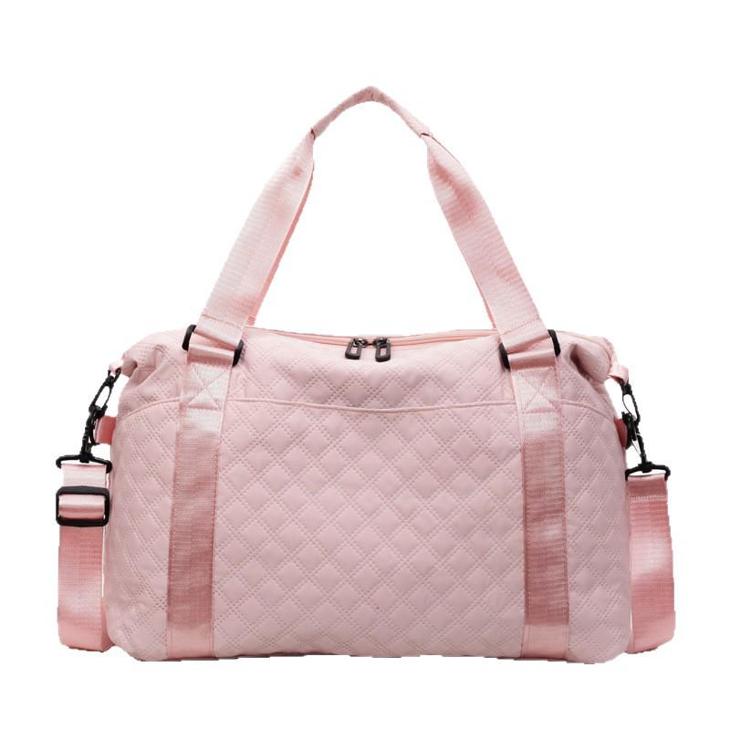 Large Capacity Travel & Gym Bag with Dry/Wet Separation - Shoulder Crossbody and Handheld