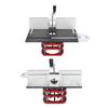 Router Lift with Top Plate Router Lifting Base Woodworking Slotting Trimming Chamfering Table Top Black