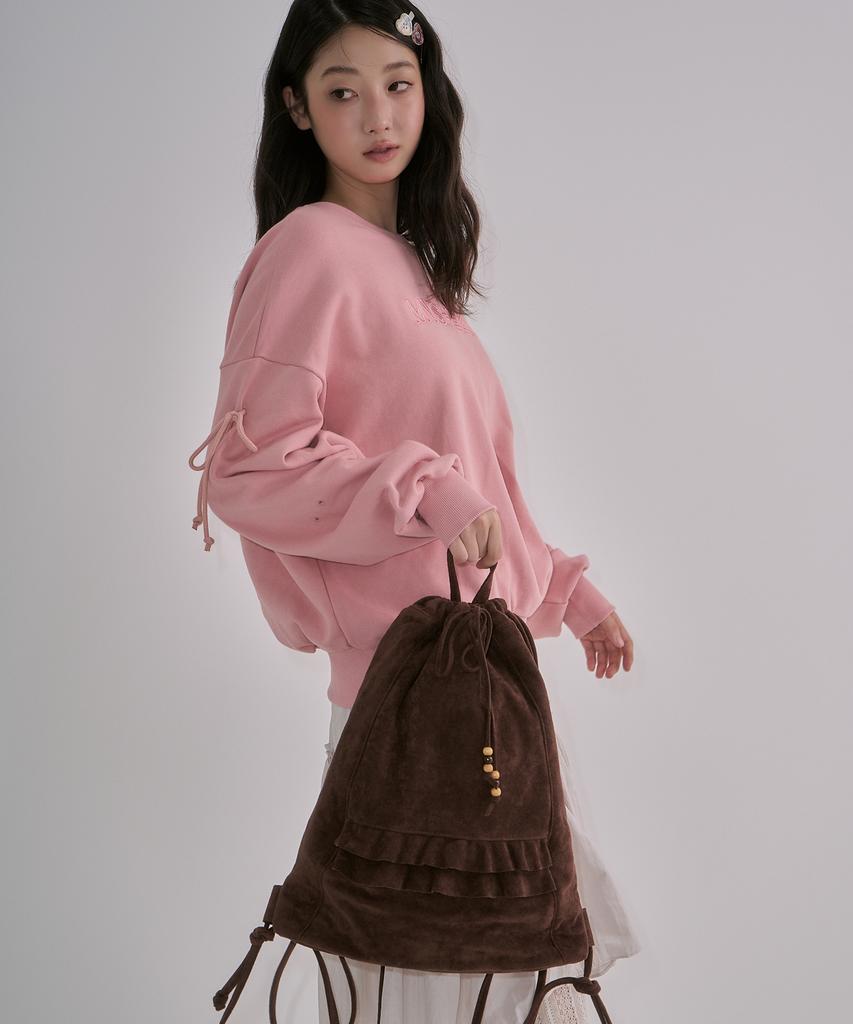 Myshell Buddy Suede String Backpack_35172Bp