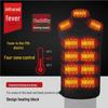 Smart USB Heated Vest: Unisex Winter/Autumn Thermal Wear with Constant Temperature Control