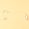 Elegant Drop Shape Ear Clips Featuring High Quality Rhinestones Comfort Fit for Long Wear Sturdy Copper