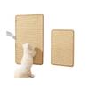 Non-Shedding Sisal Cat Scratcher: Vertical Wall-Mounted, Scratch-Resistant Toy for Boredom Relief and Claw Maintenance