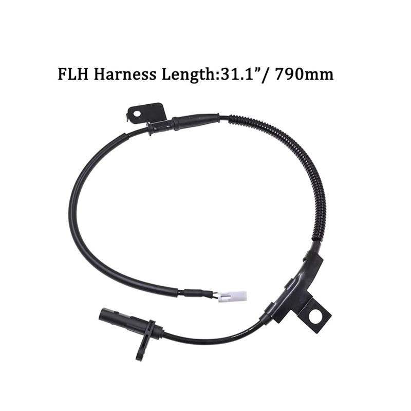 

For Kia Sorento I JC 2.5 Crdi(D4CB), 3.3 V6 4WD(G6DB) 2006-Fornt ABS Wheel Speed Sensor- 2 Pieces 95671-3E300 95671-3E310 чёрный