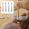Pack Of 4 Carbon Steel Precisions Screwdrivers Set Professional Design For Watch And Bracelet Repair With Antislip Grip