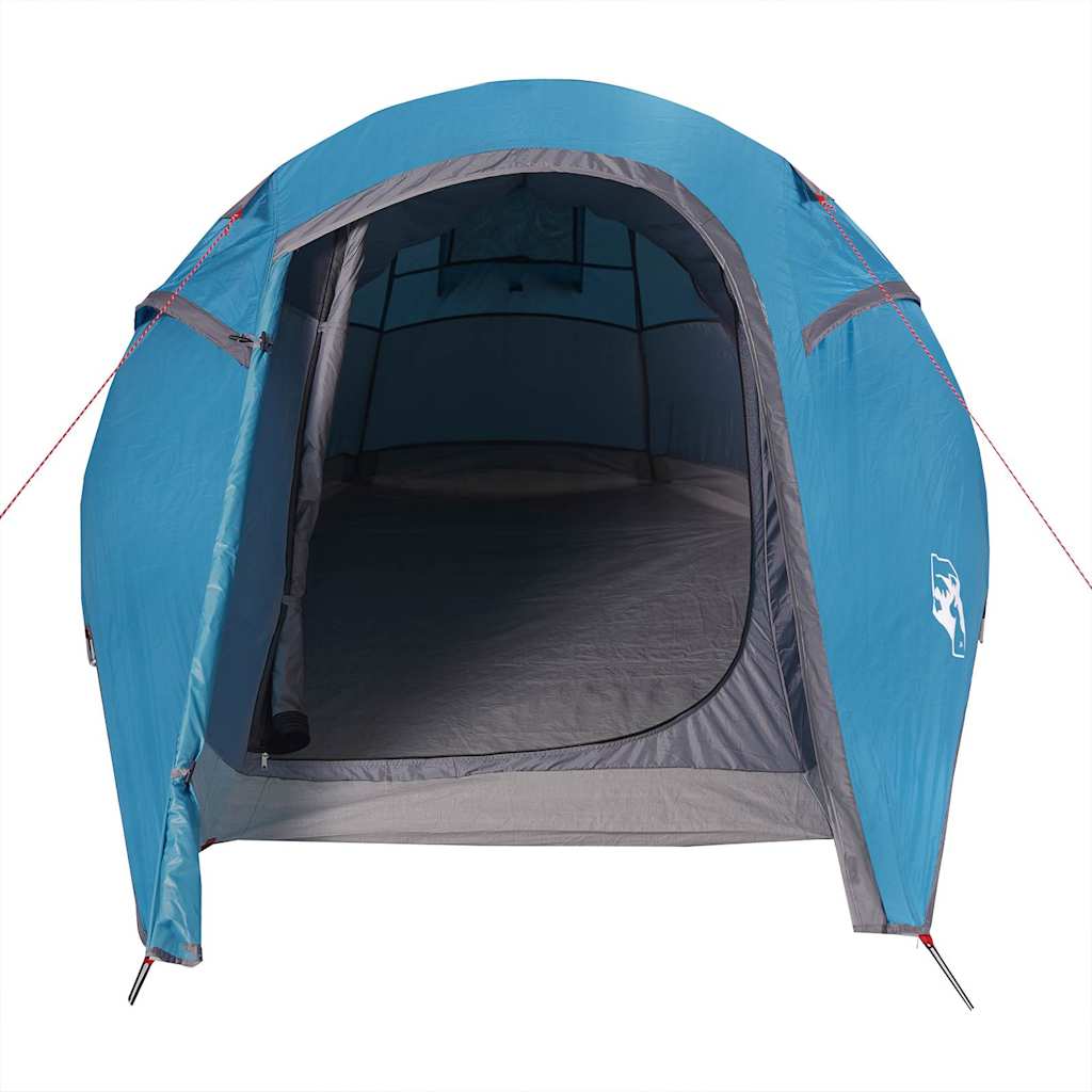 Vidaxl Tourist Tent, Tunnel, 2-Person, Blue, Waterproof