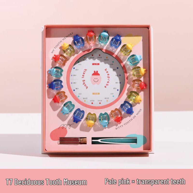 Children's Tooth Storage & Keepsake Box: Boy/Girl Baby Tooth Collection
