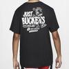 Nike Basketball Graffiti Print Short Sleeve T-Shirt Men Tops Black CD0959-010