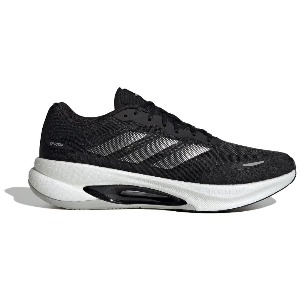 Adidas Velostar Versatile Comfortable Rebound Low-Top Running Shoes Unisex Running Shoes Black HQ7281