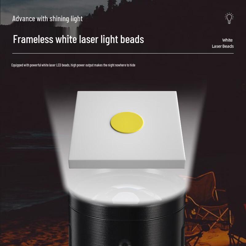 OEING Outdoor Rechargeable Aluminum Flashlight